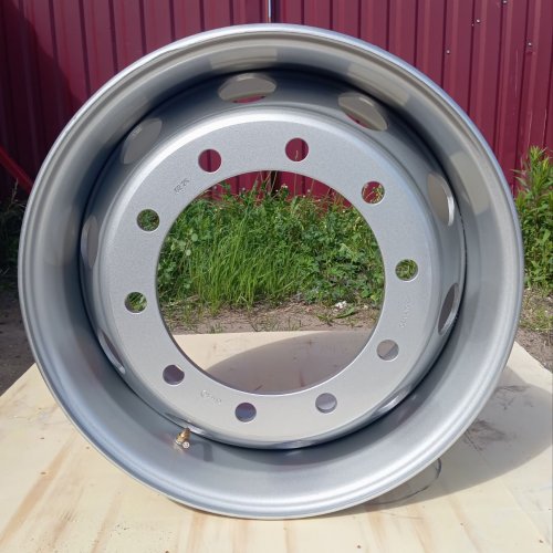 Диск 22.5x11.75 Silver RAL9006 CV225117595, CIMAC